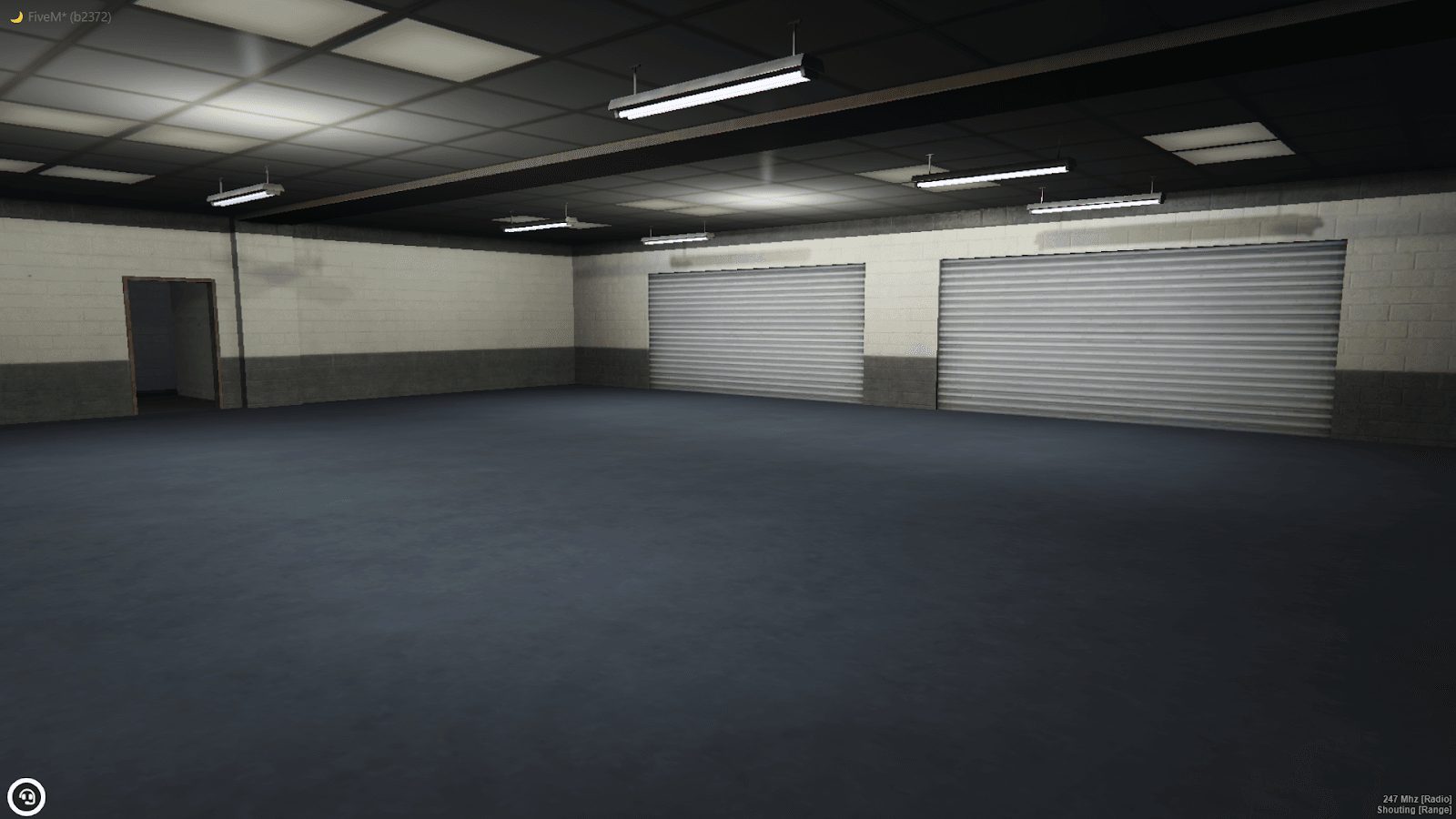 Shell 17 Garage interior
